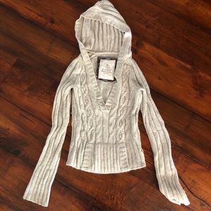 Grey Abercrombie Sweater
